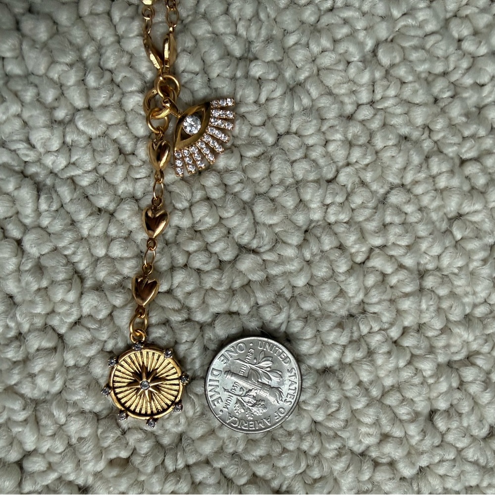 NIB Elizabeth Cole Sandy Necklace $175 amazing deal gift box! - Picture 10 of 11